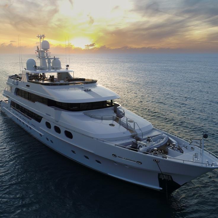 Evening festivity at sea